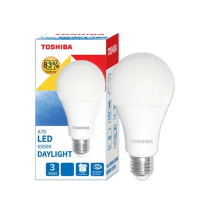 Lampu Bohlam LED Toshiba
